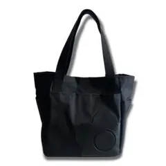 美品 マリークヮント トートバッグ デイジー A4収納 ブラック 黒 マリクワ