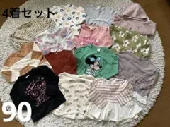 ミニーアンパンマン女の子トレーナー13着パーカー1着まとめ売り　90