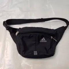 adidas ボディバッグ ウエストポーチ ブラック