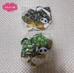 おきがえポンチョ ねこチャイナ ぱんだチャイナ ぬい服 ぬいぐるみ 服のサムネイル
