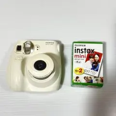美品　富士フイルム チェキ instax mini 7S本体　＋　オマケ