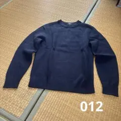メルカリ ニットセーター ネイビー