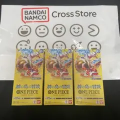 ワンピースカードゲーム 神の島の冒険 3BOX 新品テープカット済