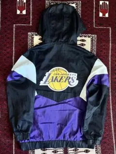 NBA NIKE レイカーズ フルジップフーディ Lサイズ パーカーLAKERS