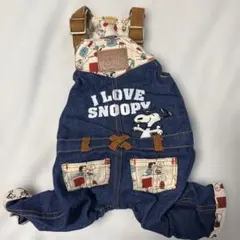 スヌーピー デニムオーバーオール　DSS