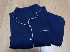 GU パジャマ ルームウェア 上下セット ネイビー