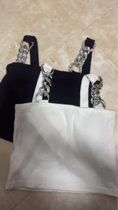 shoko アベイル　黒白キャミソール2setのサムネイル