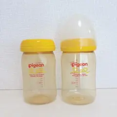 Pigeon ピジョン 母乳実感 プラスチック 哺乳瓶160ml 2本セット