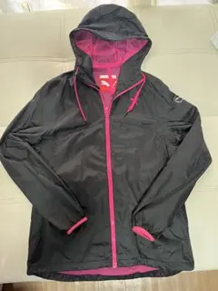 さらに値下げ！Puma ウィンドブレーカー XL 黒/ピンク