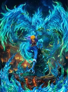 ONE PIECE ワンピース　不死鳥　マルコ　高さ33cm 海外フィギュアのサムネイル