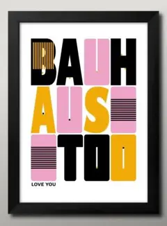 15997■ポスター アート 絵画『バウハウス　BAUHAUS』A3 マット紙