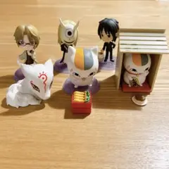一番くじ 夏目友人帳 ちびきゅんキャラ　全6種コンプリートセット