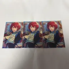 【あんスタ】クリアカードコレクションガム12 BOX特典カード「朱桜司」