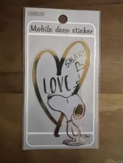 PEANUTS スヌーピー Mobile deco sticker