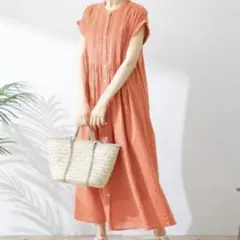 23ss】Spick&Span スモッキングギャザーワンピース Aライン 36 - メルカリ