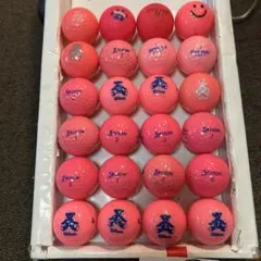 1/8)美品 女性にお勧めロストボール2ダースの出品になります。