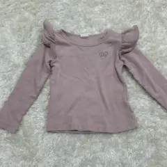 baby GAP フリル袖トップス 3歳 ピンク