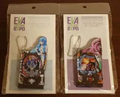美品 EVA CROSSING EXPO エヴァ パチンコ アクリルキーホルダー