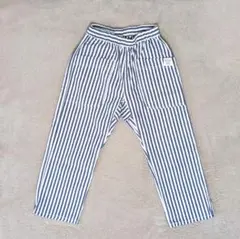 BRANSHES　シャンブレークロップドパンツ　140cm