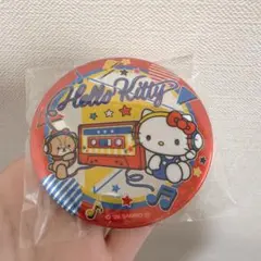 サンリオキャラクターズ キラキラBIG缶バッジ2 ハローキティ