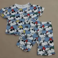 スヌーピー柄 Tシャツとショートパンツセット 110