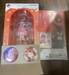 一番くじ 五等分の花嫁　E賞 中野五月フィギュア& J賞ビッグアクリルスタンド