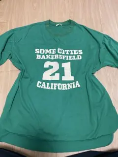 SOME CITIES BAKERSFIELD 21 スウェット グリーン Lのサムネイル