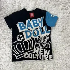 BABY DOLL Tシャツ サイズ90 黒・青