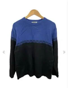 90s EDDIE BAUER ニット・セーター/L/コットン