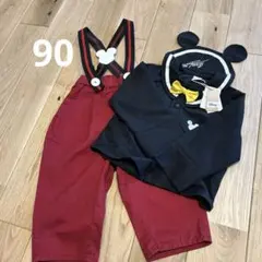 しまむら　リトシー　Disney ミッキー なりきりコスチューム 90サイズ