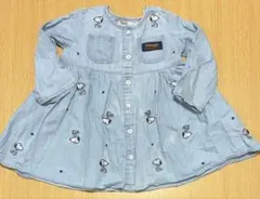 Wrangler ラングラー スヌーピー デニムワンピース 90cm