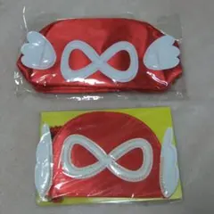 【2点セット】関ジャニ∞　エイトレンジャー　パスケース・ポーチ　赤