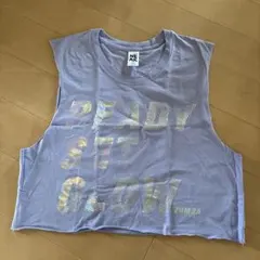 ZUMBA ノースリーブ Tシャツ XS/S ライトパープル