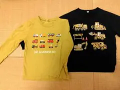 長袖トップス２着セット ロンＴ サイズ120