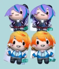 劇場版プロセカ ワンダショ ふわぷちマスコット 司＆類4個セット