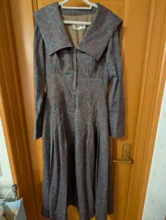 【LILY BROWN】 幾何学模様 ロングワンピース