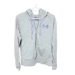 早い者勝ち❣️Under Armour グレー フルジップパーカー【L】