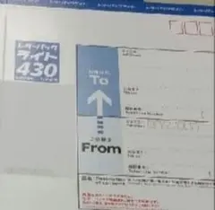 匿名配送】 レターパックライト430 1枚セット - メルカリ