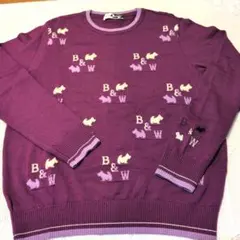 Black & White スコティッシュテリア 長袖セーター サイズ2