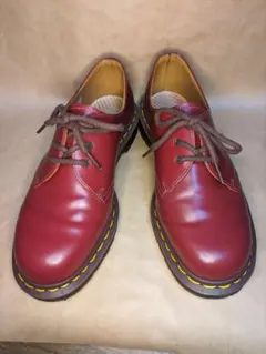 ドクターマーチン　1461　3ホール　レッド　英国製