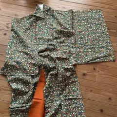 【新品未使用】昭和レトロ　着物　小紋①