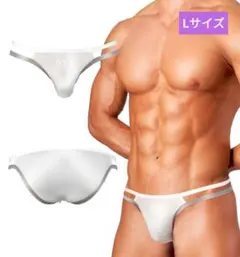 GX3 Lサイズ　SHINE PLUS モノトーン スリットビキニ