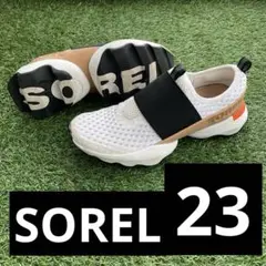 SOREL【美品】ソレル　スリッポン　スニーカー　シューズ　レディース　ホワイトのサムネイル