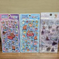 ドラえもん 海底鬼岩城 アナと雪の女王 立体シールのサムネイル