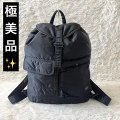 未使用級✨ポーター リュックサック バックパック タンカー ブラック