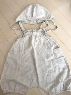 nunubiel suit L 롬퍼스 보닛 세트 한국어 아이옷