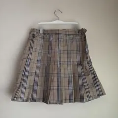 WEGO タータンチェック プリーツスカート