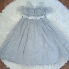 グレー チュールドレス☆140cm