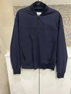 ZARA ザラ　メンズ　アウター　ネイビー ジップアップ ブルゾン