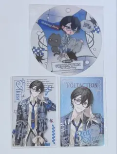 ヴォルタ　3周年　四季凪アキラ　チェキ風カード　アニメイト特典　クリアコースター